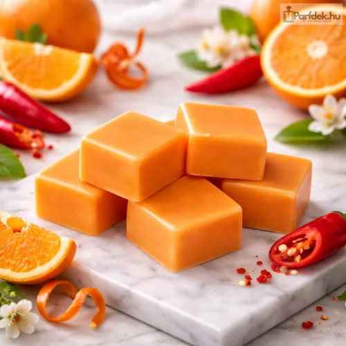 Sweet Mandarin & Chili illatú illatviasz – 30 g (100% növényi szója)