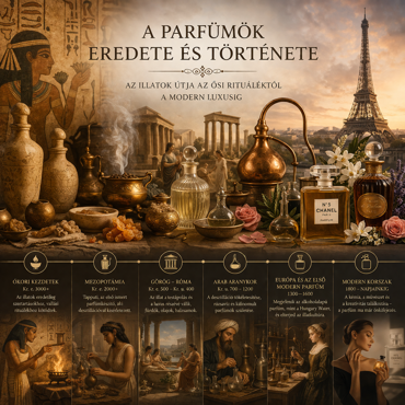 A parfümök eredete és története